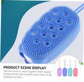 Silicone Body Brush Ultra Soft with Shampoo and Gel Dispenser