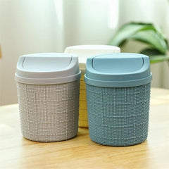2 pcs Mini Hut Dustbin For Bedroom