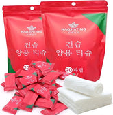 Portable Disposable Compressed Cotton Coin Tissue Towel packet 20 pcs for Travel