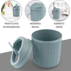 2 pcs Mini Hut Dustbin For Bedroom