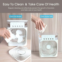 Small Portable Air Conditioner Usb Desktop Cooler Conditioning Humidifier