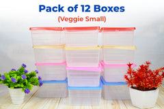 pack of 12 veggie box