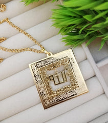 Customize gold plated ALLAH locket Best high Quality 👌