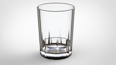 Crystal Tumbler 6 pcs Glasses Set