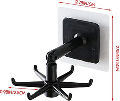 Folding Hook with 360° Rotation