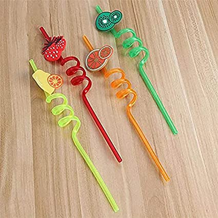 Kids Fancy Straw (4 Piece)