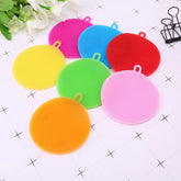 4 pcs Silicone Dish Washing Kitchen Accessories Brush Bowl Pot Pan Wash Cleaning Brushes
