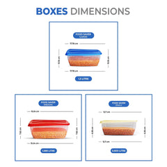 FOOD SAVER 3 PIECES SET