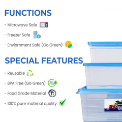 Veggie box 3 Pieces set