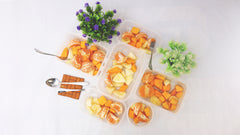 (Deal 3)  PACK OF 6 FOOD CONTAINERS (total 4.17L) Storage Box With Seal Airtight Food Container 6 Pcs Set 100% Premium Quality Food Box For Kitchen In Multicolor