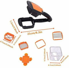 Nicer Dicer 5 in 1 Multi-Cutter Quick Food Fruit Vegetable Cutter Slicer Chopper