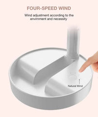 Rechargeable Folding Stand Fan