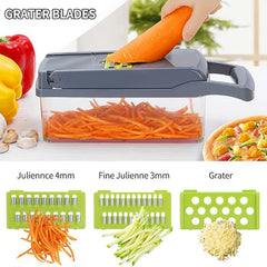 12 In 1 Vegetable Chopper Cutter Slicer Grater