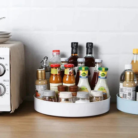 360° Rotating Kitchen Organizer Tray