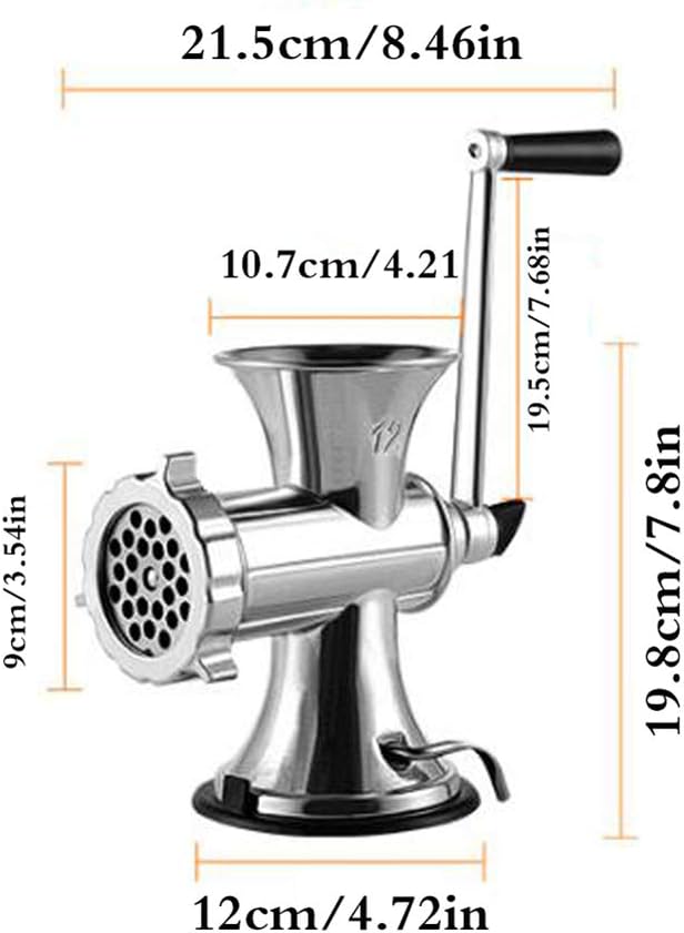 Manual Stainless steel Meat Grinder