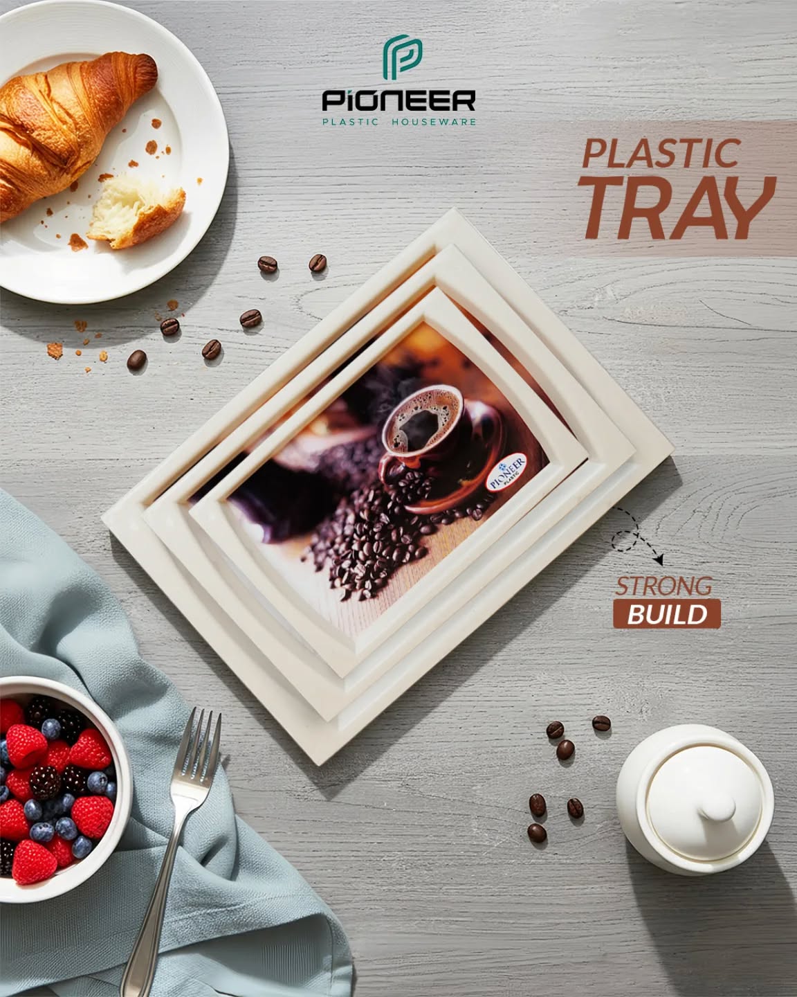 Fancy Tray 3Pcs Set