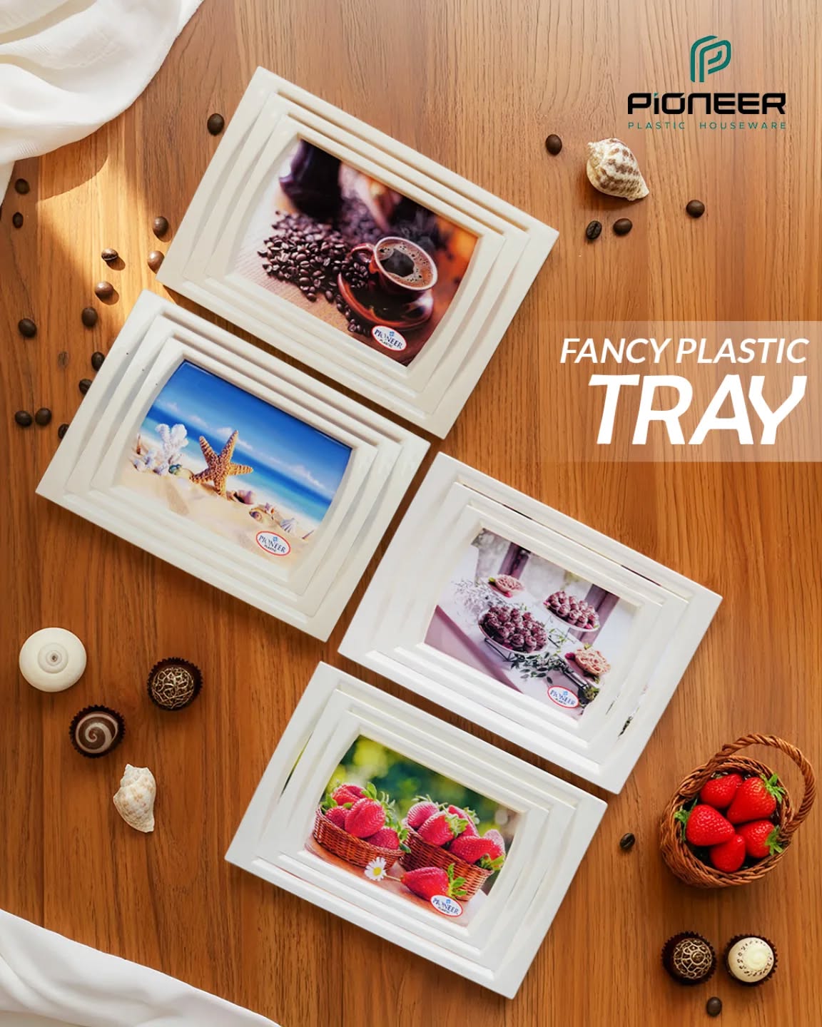 Fancy Tray 3Pcs Set