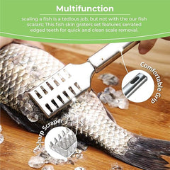 Steel Material Quick Cleaning Fish Scale Peeler