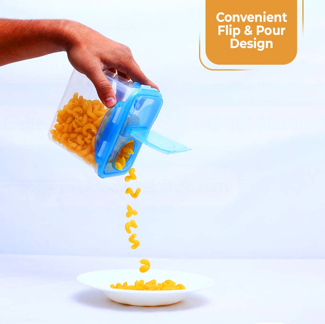 (1.7 Litre) Cereal box with Seal Multi Purpose Use