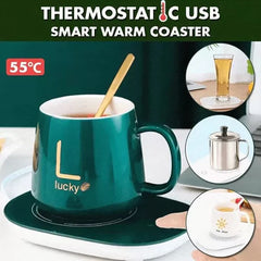 Coffee Mug Cup Warmer Pad 55 ° C Constant-Temperatures