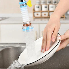 Fan Faucet With Clip 360 Adjustable Flexible Kitchen Faucet Tap Water Filter