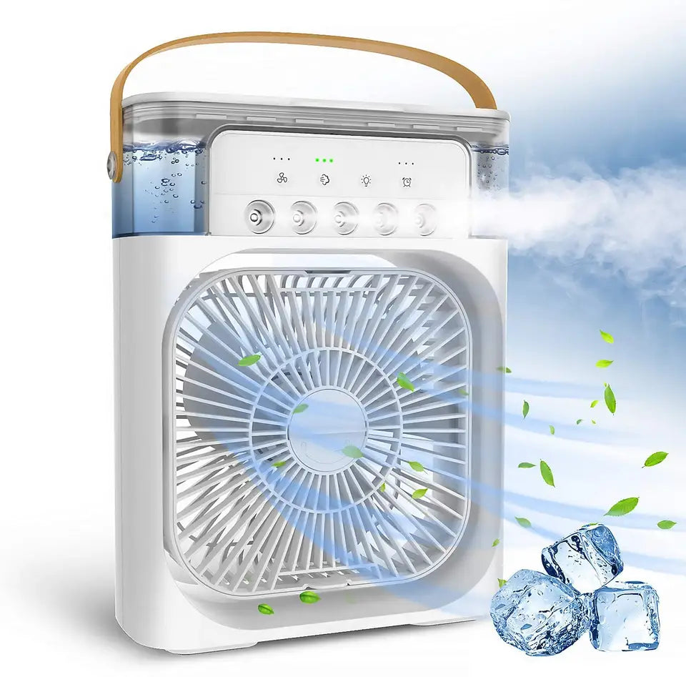 Small Portable Air Conditioner Usb Desktop Cooler Conditioning Humidifier
