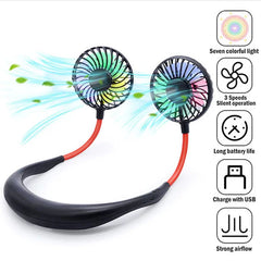 Hands Free Portable Neck Fan