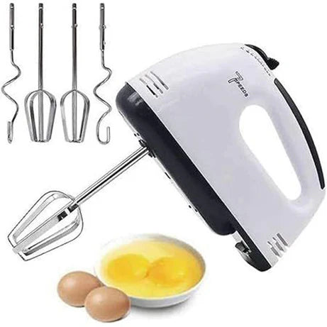 7 Gear Electric Egg Beater Hand Mixer