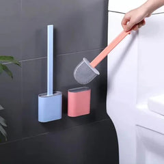 Silicone Toilet Brush & Holder