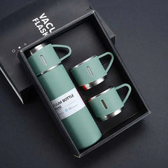 Vacuum Flask Set Stainless Steel Drinking Metal Water Bottle Gift High Quality Vacuum Flask Bottle - 500ml