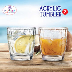 Acrylic Tumbler 2 (6 Pcs Glasses Set )