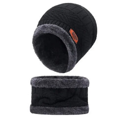 New Stylish Cotton Beanie Full Set-2 Piece Cap + Neck WarmerHat & WarmerTopi Hat Cap Neck Warmer Muffler Beanie Cap Neck Warmer