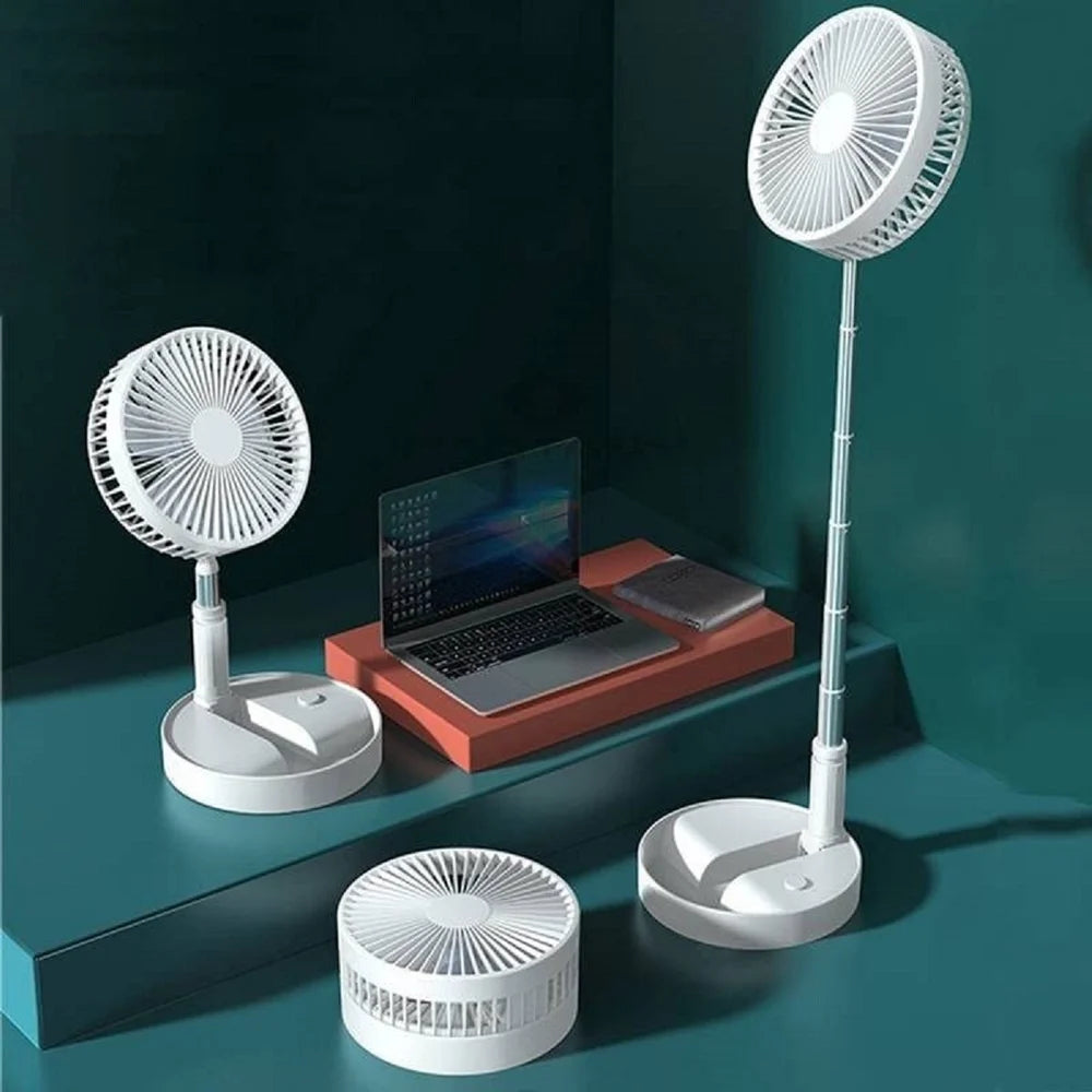 Rechargeable Folding Stand Fan