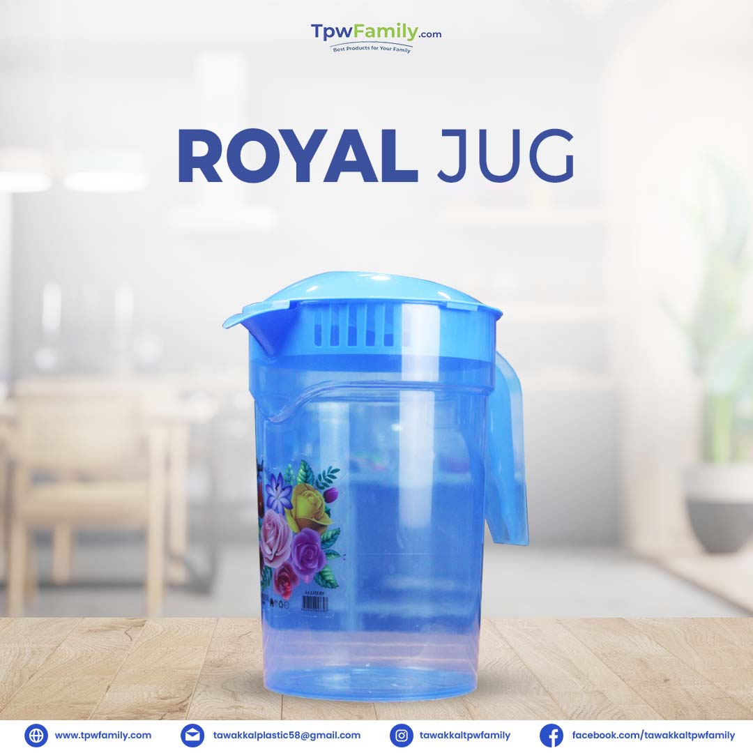 Water Jug 4.6 Litre Large Size High Capacity Pitcher