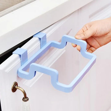 Dustbin & Towel Rack Garbage Bag Holder