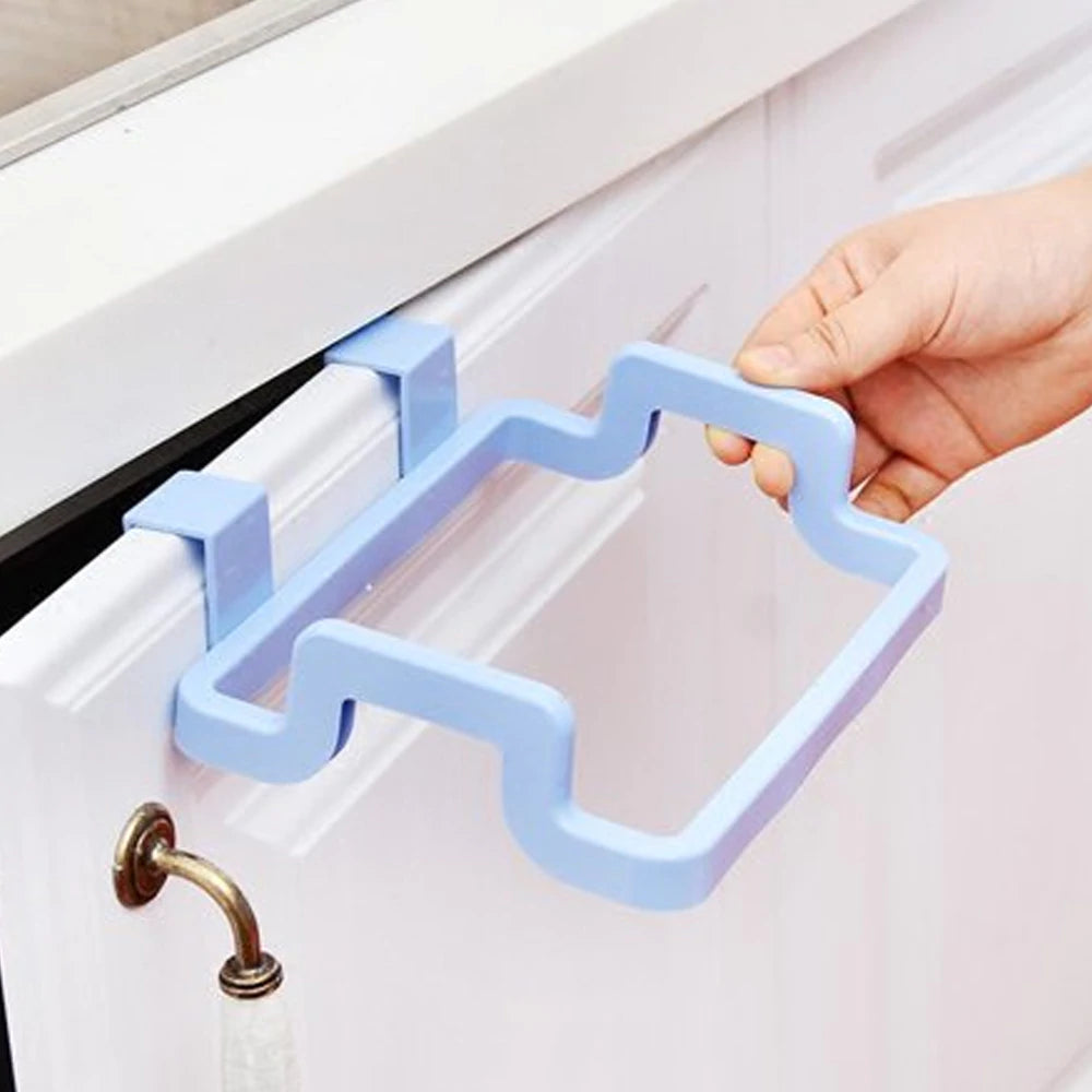 Dustbin & Towel Rack Garbage Bag Holder