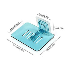 2 Pc Adhesive Sticker Wall Mounted Waterproof Soap Dish