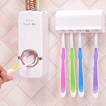 Automatic Vacuum Toothpaste Dispenser Squeezer