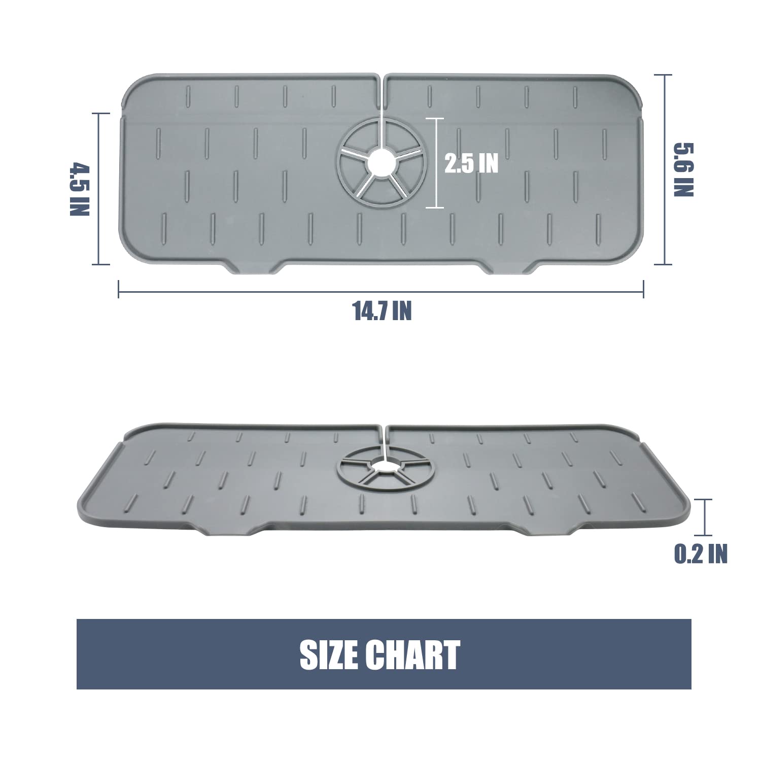 Silicon Draining Mat