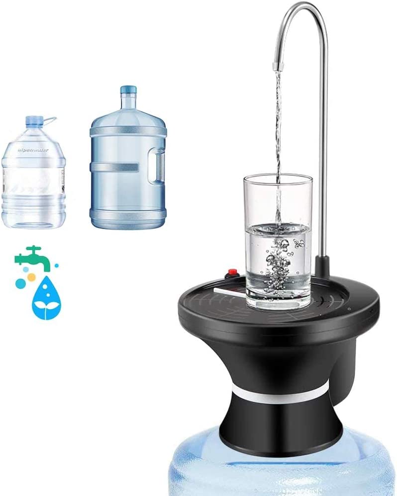 Automatic Electric Drinking Water Bottle Pump for 1-5 Gallon 