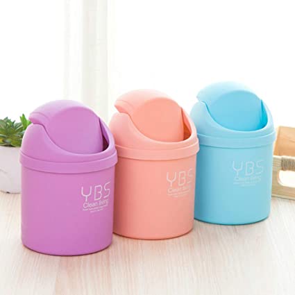 Mini Small Waste Bin With Lid