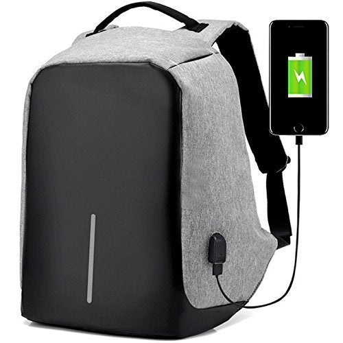 Anti Theft Laptop Backpack Bag for Men with USB Charging Port
