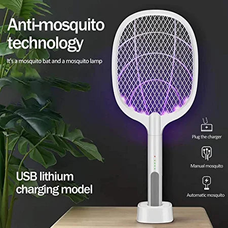 2 in 1 mosquito swatter