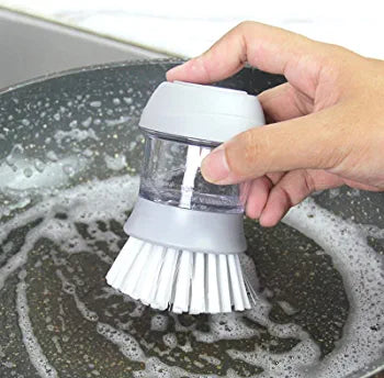 Cleaning pot brush