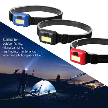 Led 3mode headlight camping light