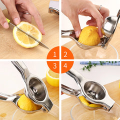 2 in 1 Stainless Steel Lemon Squeezer