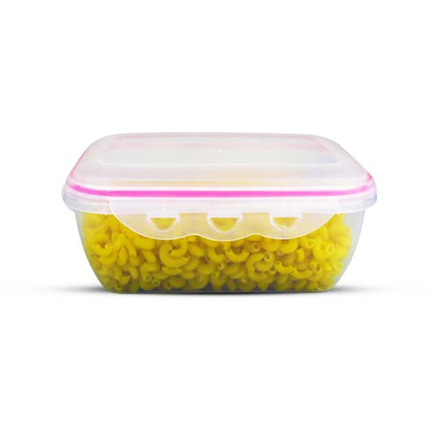 (3.96 Litre) Air tight 3 Pieces Food Container Set Master Rectangle