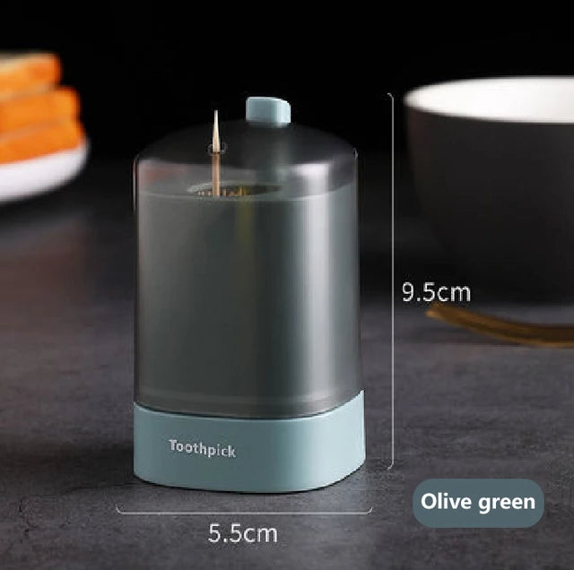 Pop-Up Automatic Toothpick Dispenser Toothpick Holder