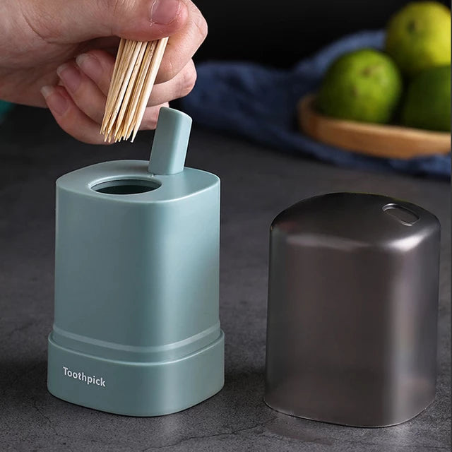 Pop-Up Automatic Toothpick Dispenser Toothpick Holder