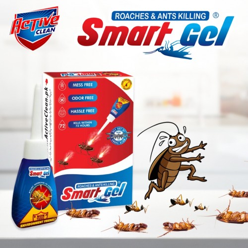 Active Clean Smart Gel-20gm Roach Killer Gel